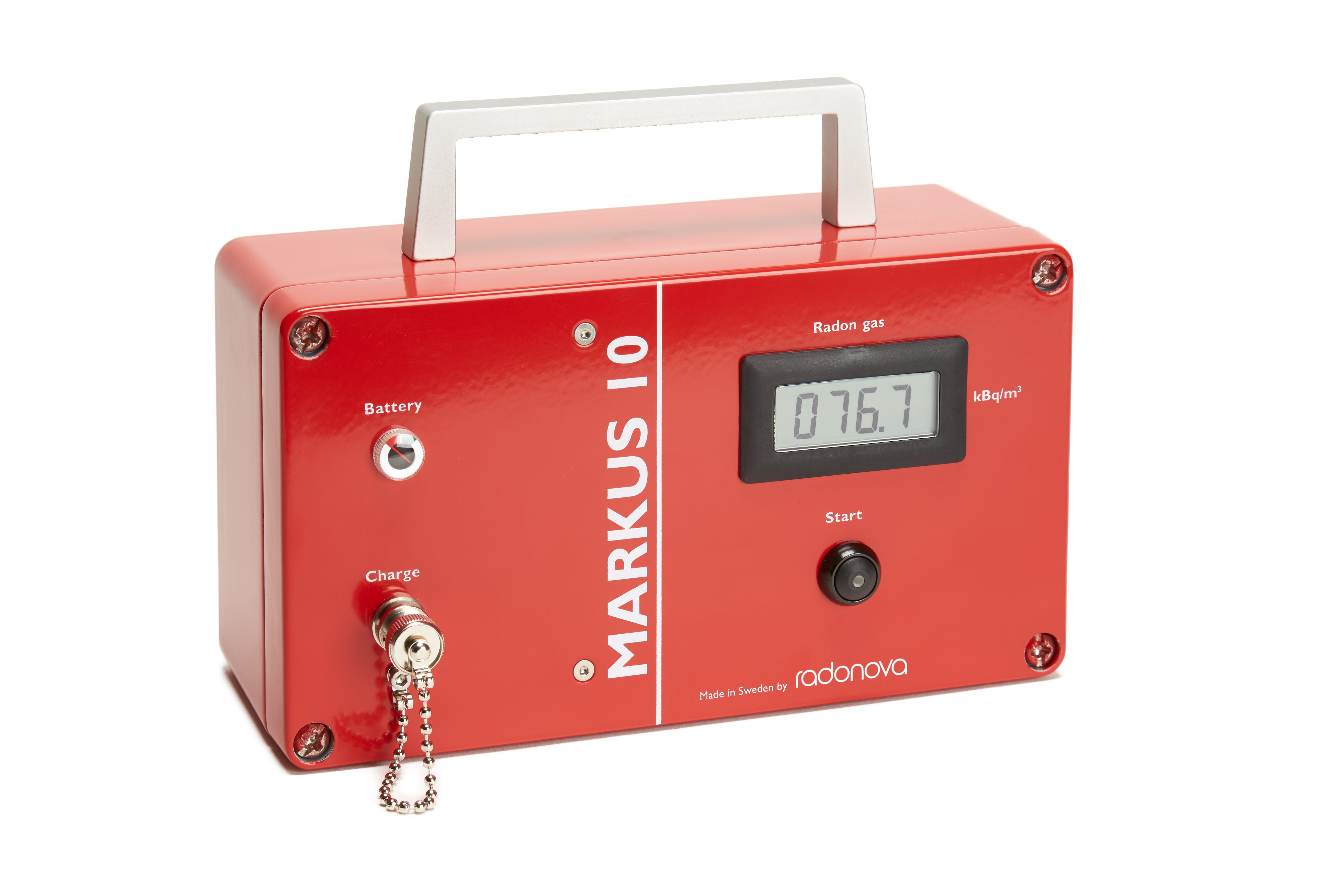 MARKUS 10: instrumento de medida de gas radón en suelos