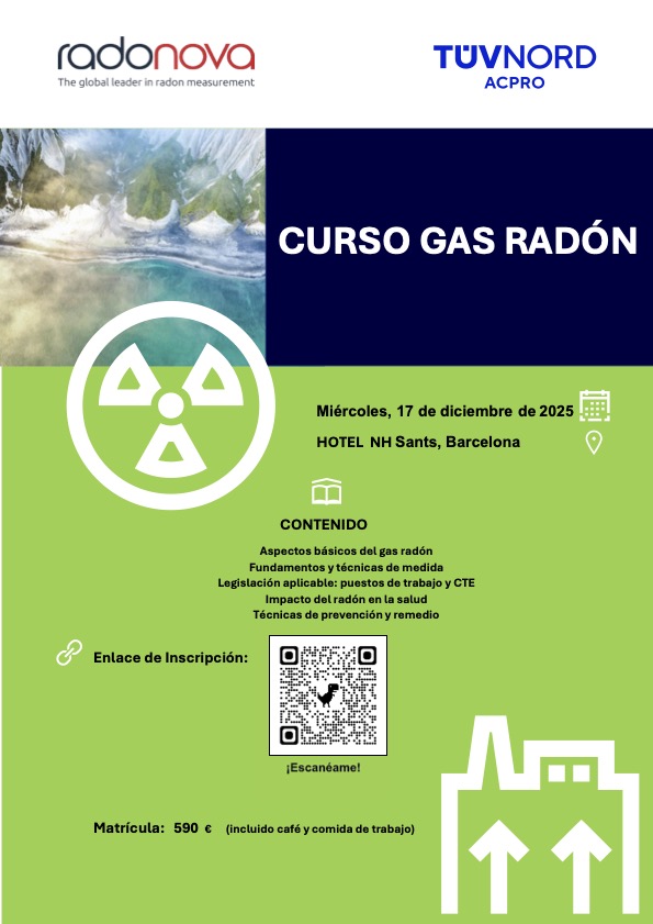 curso gas radón